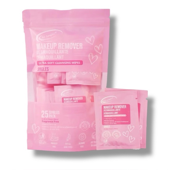Accessories - 25 Individually Wrapped Makeup Remover Wipes